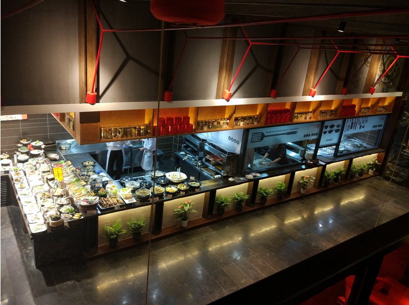 餐飲開放式廚房如何設(shè)計？開放式廚房效果圖